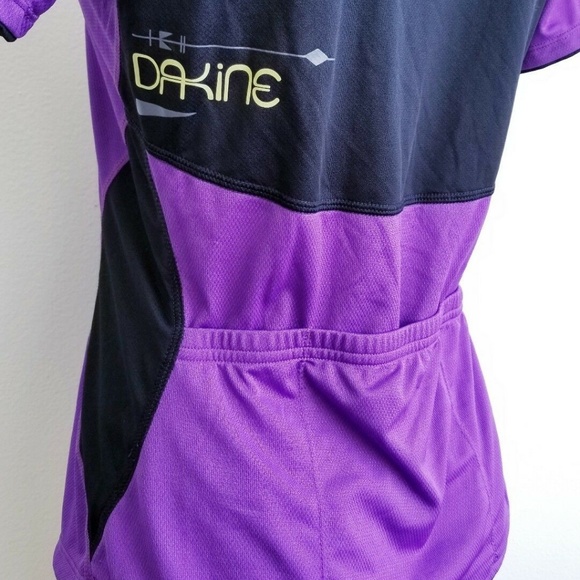 Dakine Womens Biking Jersey Purple Medium - Picture 4 of 5